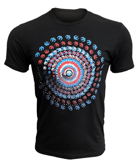 Camiseta de algodón unisex The MM Swirl